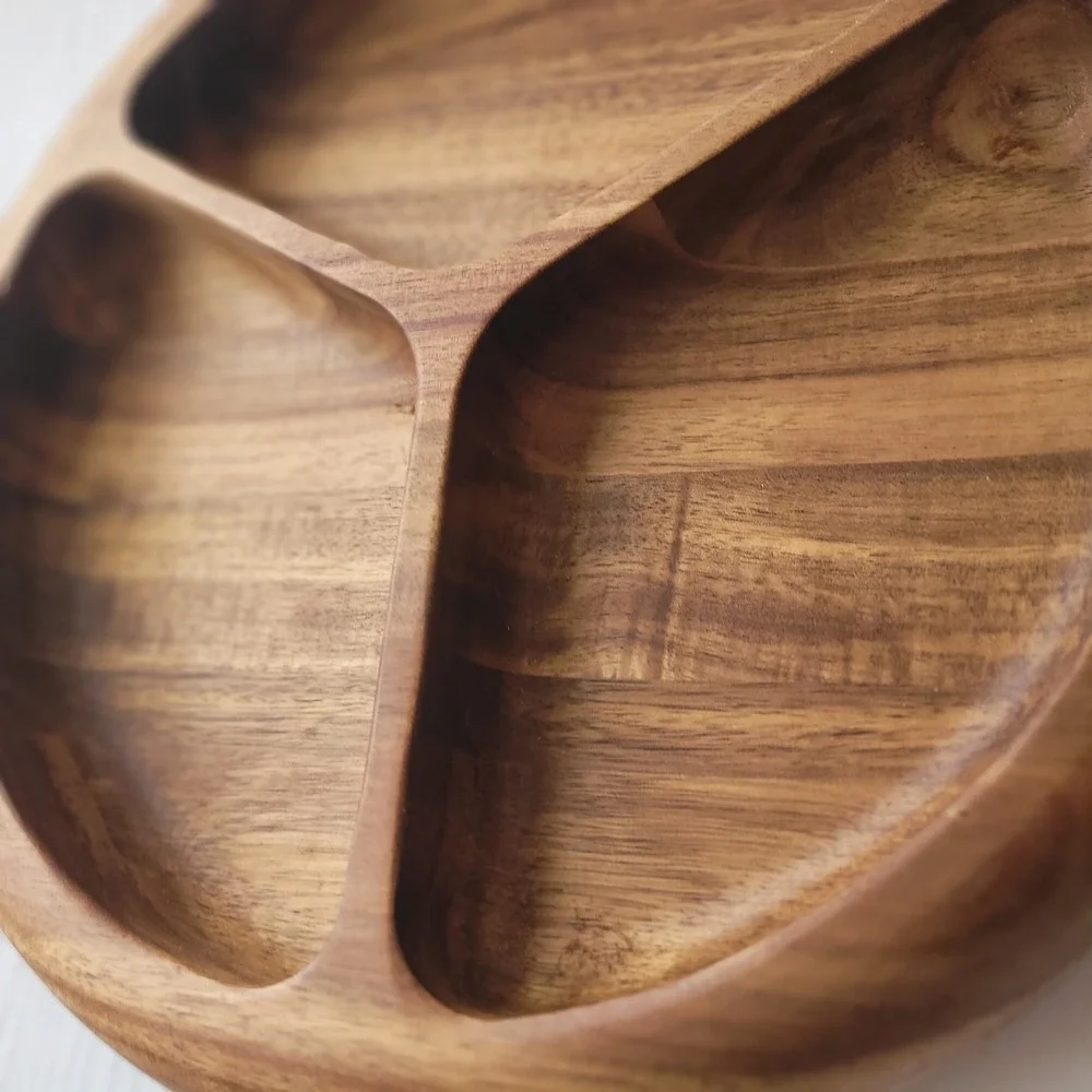 Acacia Wood Serving Tray 13